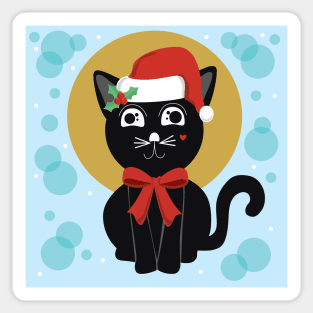 Merry Catmas Sticker